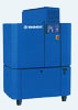 Screw compressor with integral compressed air refrigerant dryer, frequency controlled